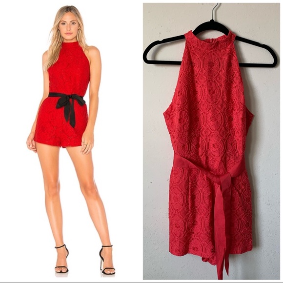 BB Dakota Pants - NEW BB Dakota Neve Lace Pink Romper